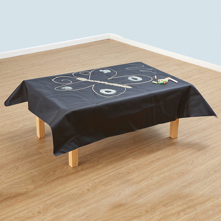 Chalkboard Cloth Table Covers 1 x 1.2m 2pk